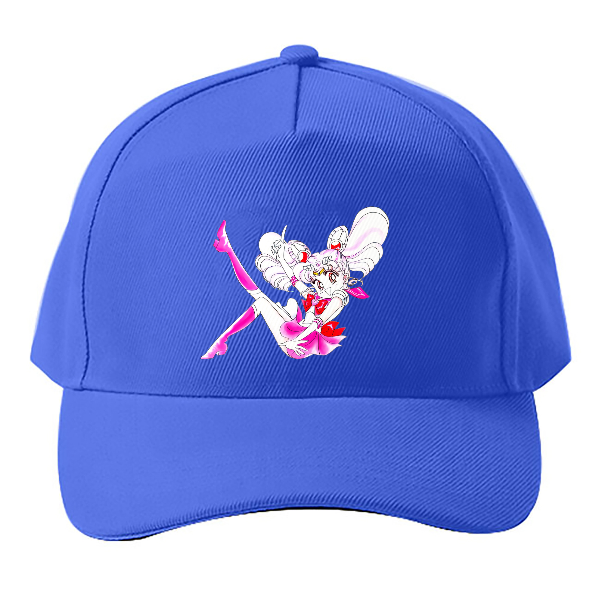（画像用） 美少女戦士セーラームーン ちびうさ Sailor Moon Chibiusa Tsukino Usagi Small Lady Serenity ベースボールキャップ 綿100％ 男女兼用 帽子 スポーツ